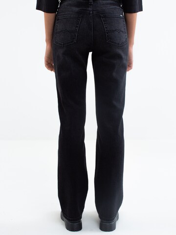 BIG STAR Regular Jeans 'Myrra' in Zwart