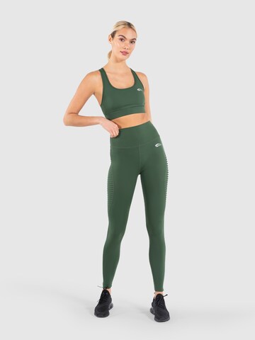 Smilodox Bralette Sports bra 'Advanced Infinite' in Green