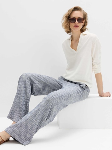 Marks & Spencer Regular Broek in Blauw