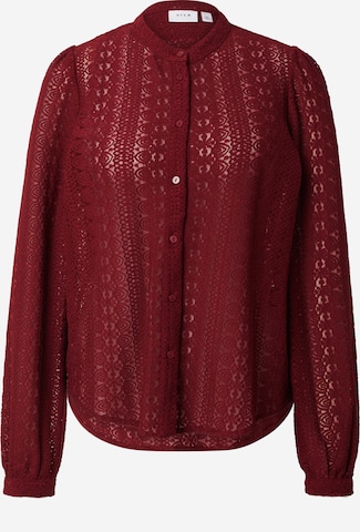 Chemisier 'VICHIKKA' VILA en rouge : devant