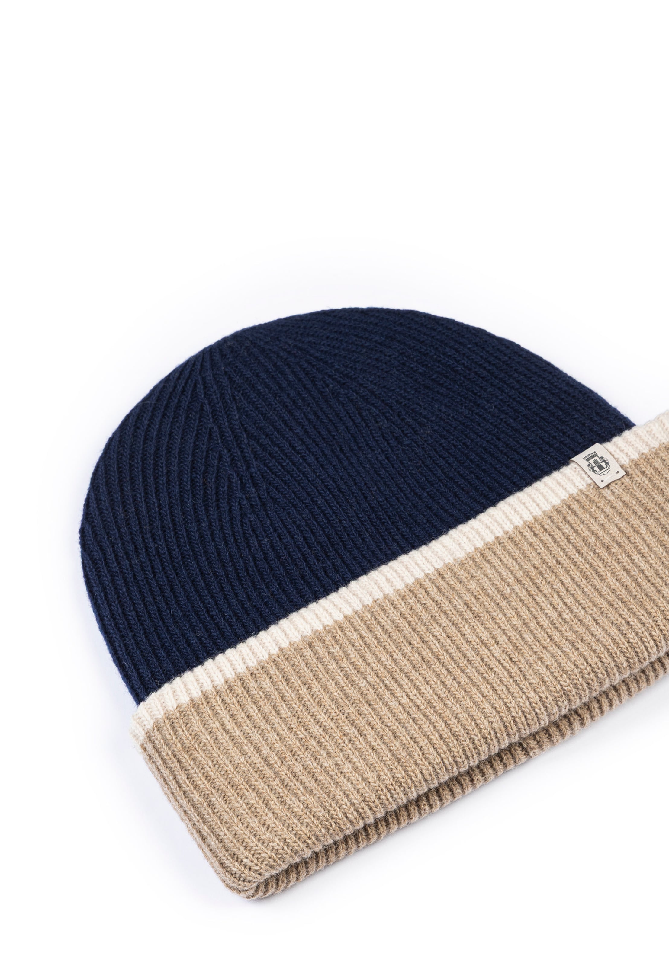 Roeckl Muts ' TWO SIDE KNIT ' in Blauw