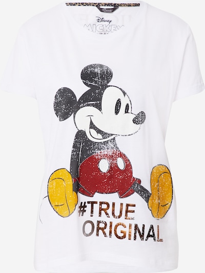 PRINCESS GOES HOLLYWOOD Shirt 'Mickey' in Dark yellow / Red / Black / White, Item view