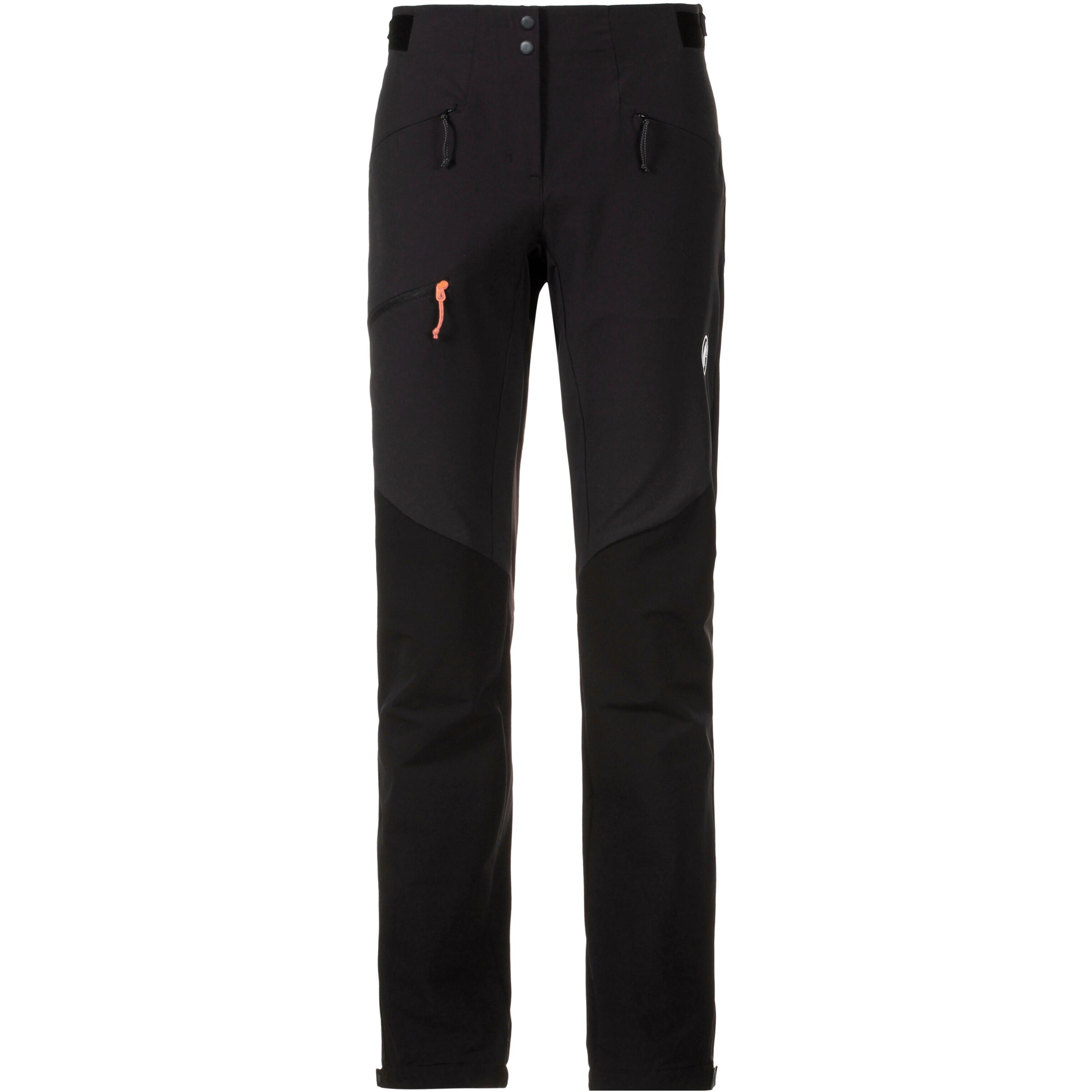 MAMMUT Regular Outdoorhose 'Courmayeur' in Schwarz: Vorderseite