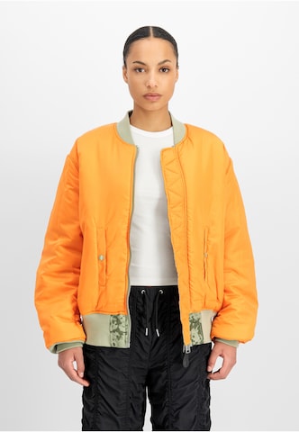 ALPHA INDUSTRIES Kurtka przejściowa 'MA-1 Heritage' w kolorze zielony