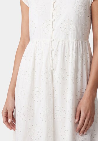 Usha - Vestidos camiseiros em bege