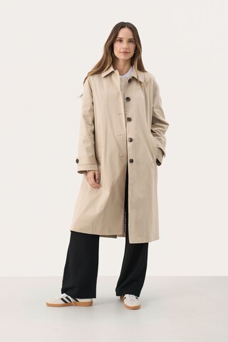 Manteau mi-saison 'Natia' Part Two en beige