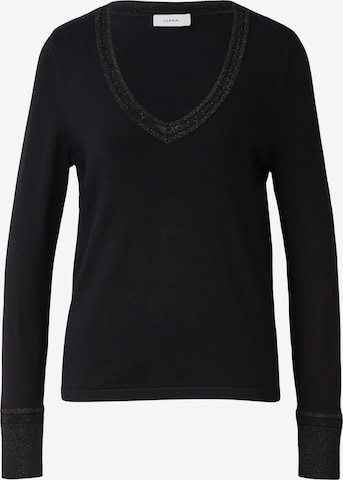 Pull-over COMMA en noir : devant
