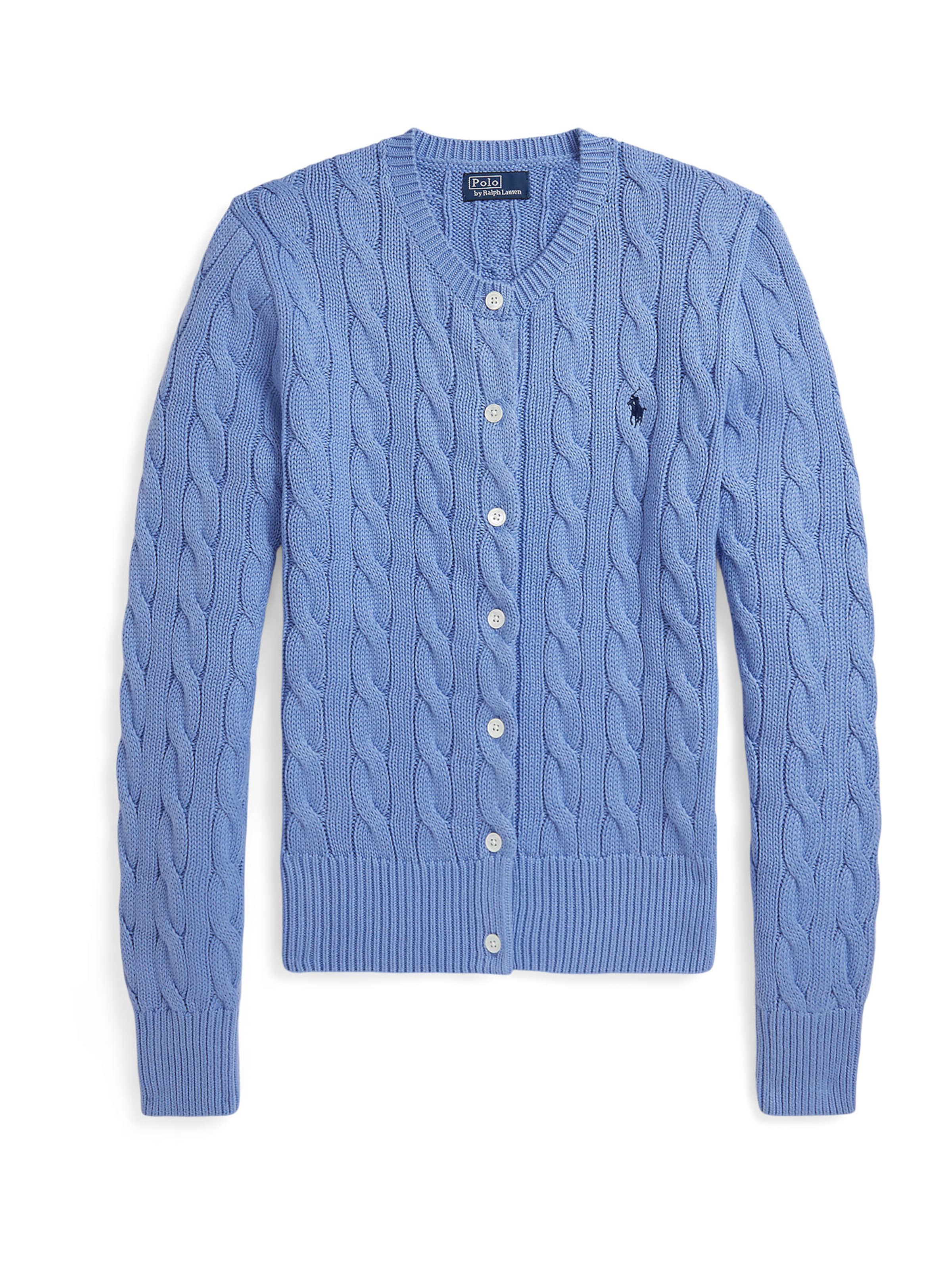 Polo Ralph Lauren Cardigan i blå: forside