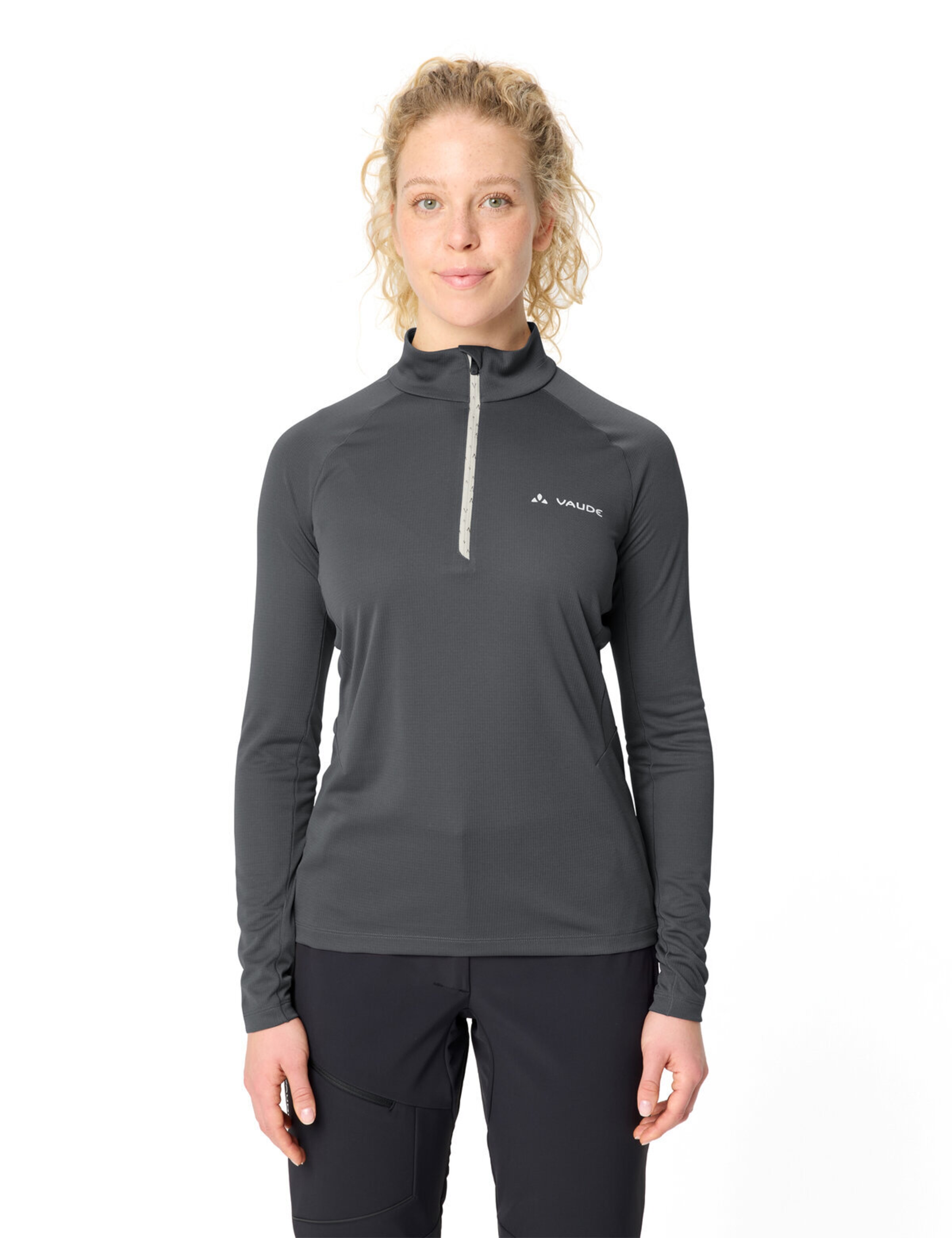 VAUDE Performance shirt 'Larice II' in Grey: front