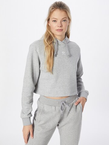 ADIDAS ORIGINALS Sweatshirt 'Adicolor Essentials Fleece' in Grau: predná strana