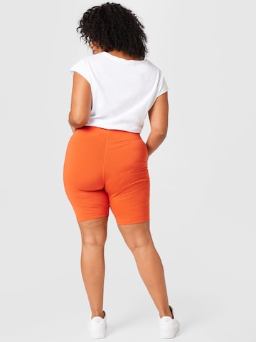Nike Sportswear Skinny Pajkice | oranžna barva