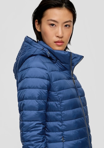 s.Oliver Between-Seasons Coat in Blue