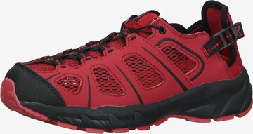 Chaussure de sport à lacets Kastinger en rouge : devant