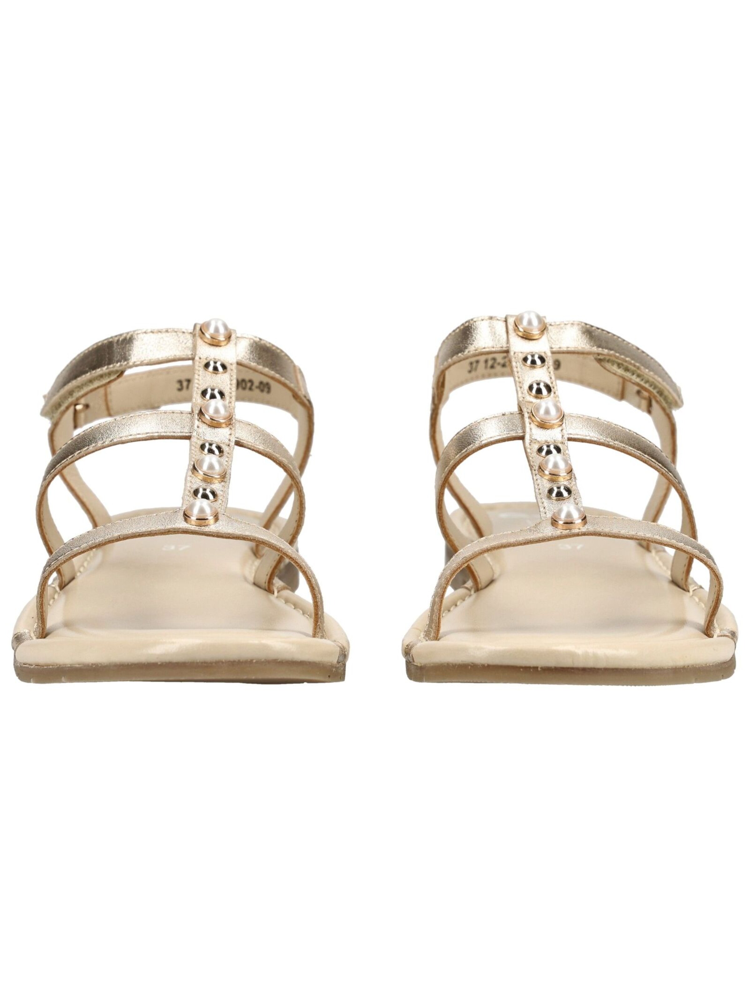 Sandales à lanières ARA en or