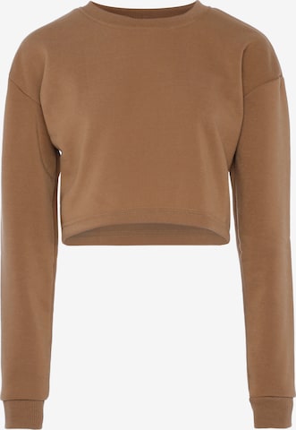 Yuka Sweatshirt in Brown: front