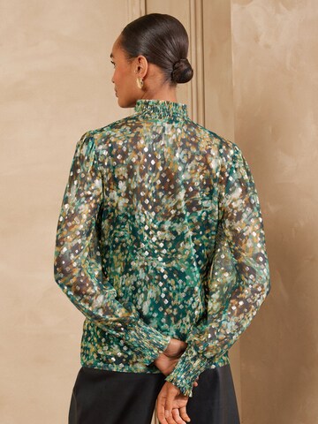 love & roses Bluse i grøn