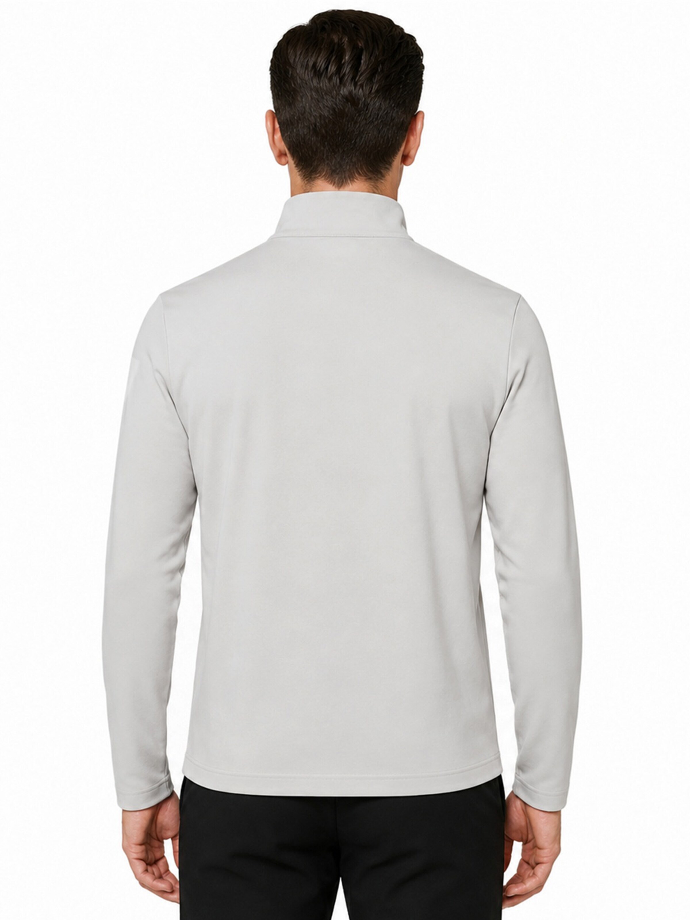 ALLTHEMEN Shirt 'Fluss' in Grey