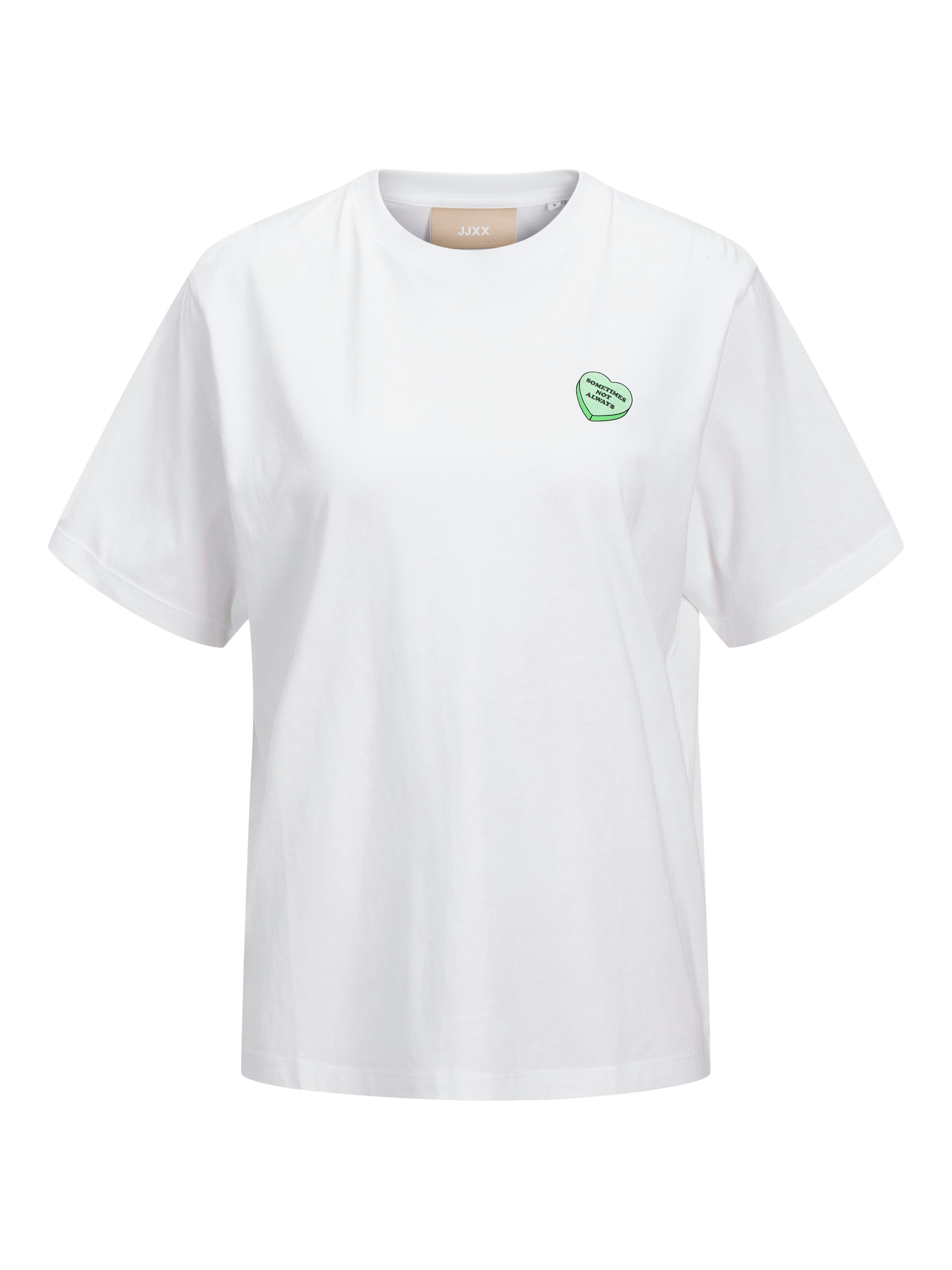 JJXX Shirts 'JXFRIENDLY' i hvid: forside