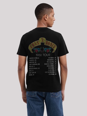 F4NT4STIC T-Shirt 'Guns N' Roses Skull Rock Band Merch' in Schwarz
