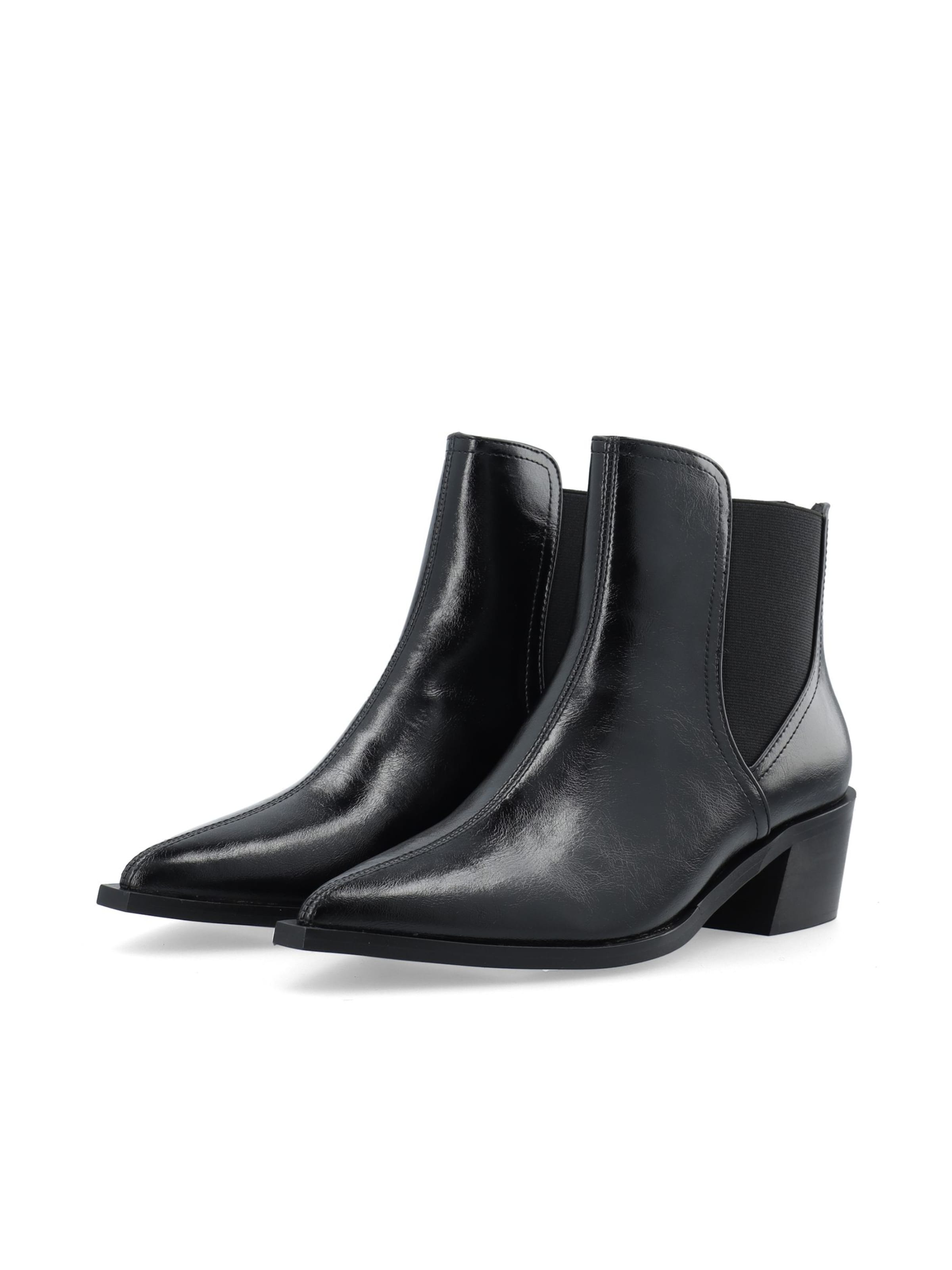 Chelsea Boots 'Blake' Bianco en noir