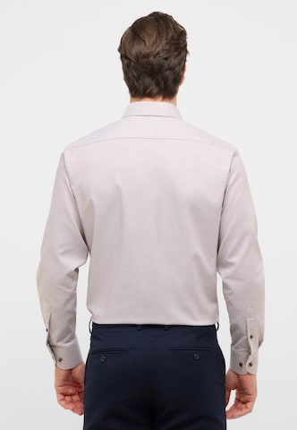 ETERNA Regular fit Zakelijk overhemd in Beige