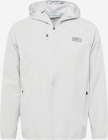 PUMA Sportjacke in Grau: predná strana