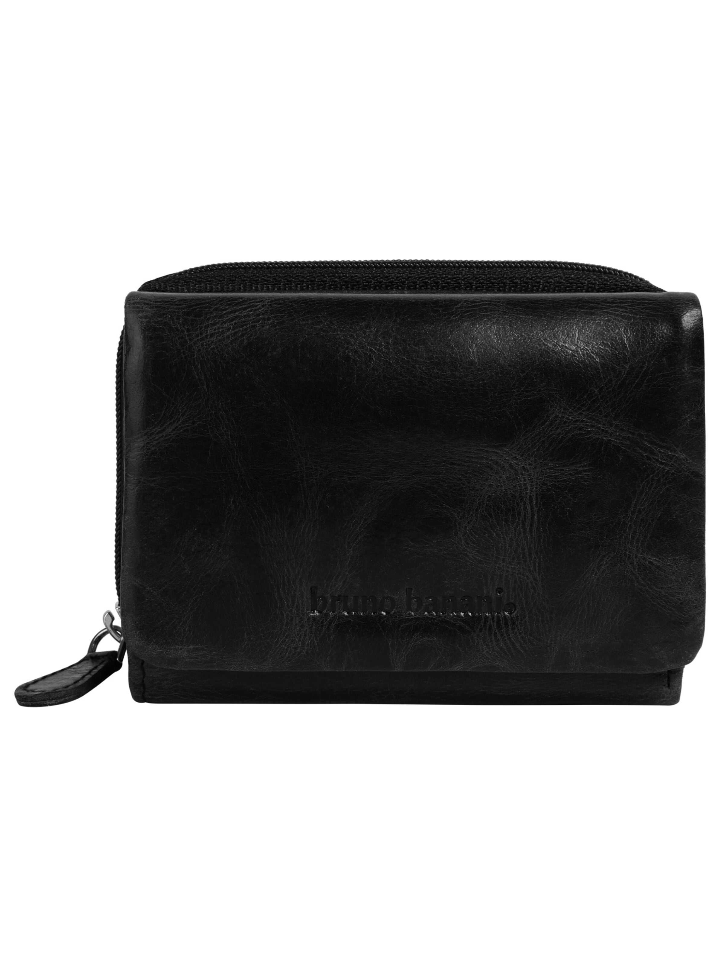 Bruno Banani Portemonnaie‌‌ in Schwarz: Vorderseite