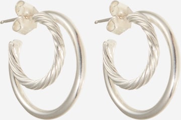 Jukserei Earrings 'Ines' in Silver: front