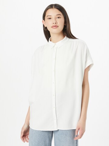 ARMEDANGELS - Blusa 'Zonya' em branco: frente