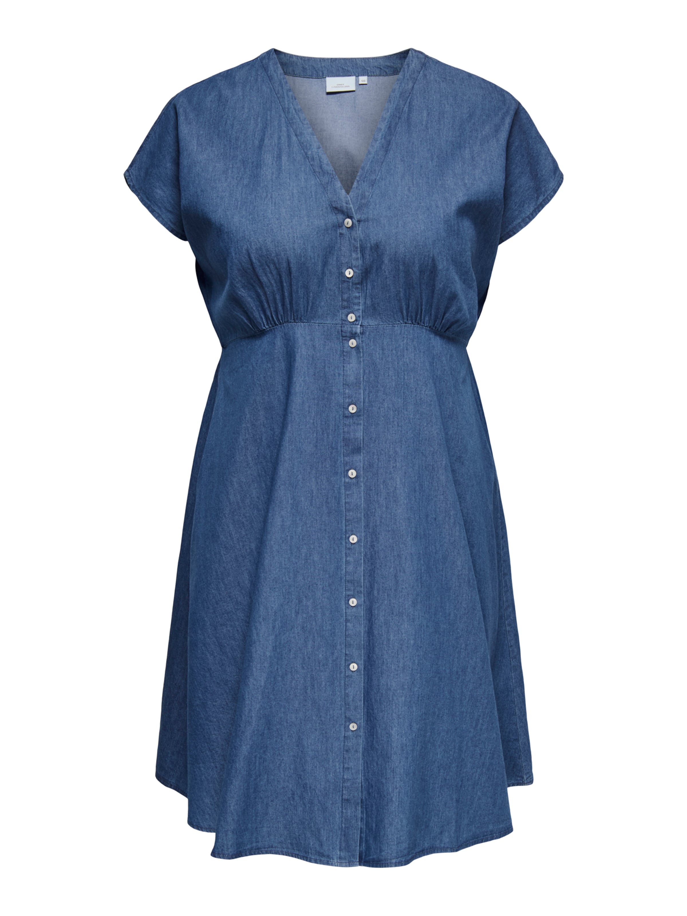 Robe 'CARNOVA AZURE' ONLY Carmakoma en bleu : devant