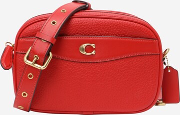 COACH - Bolso de hombro en rojo