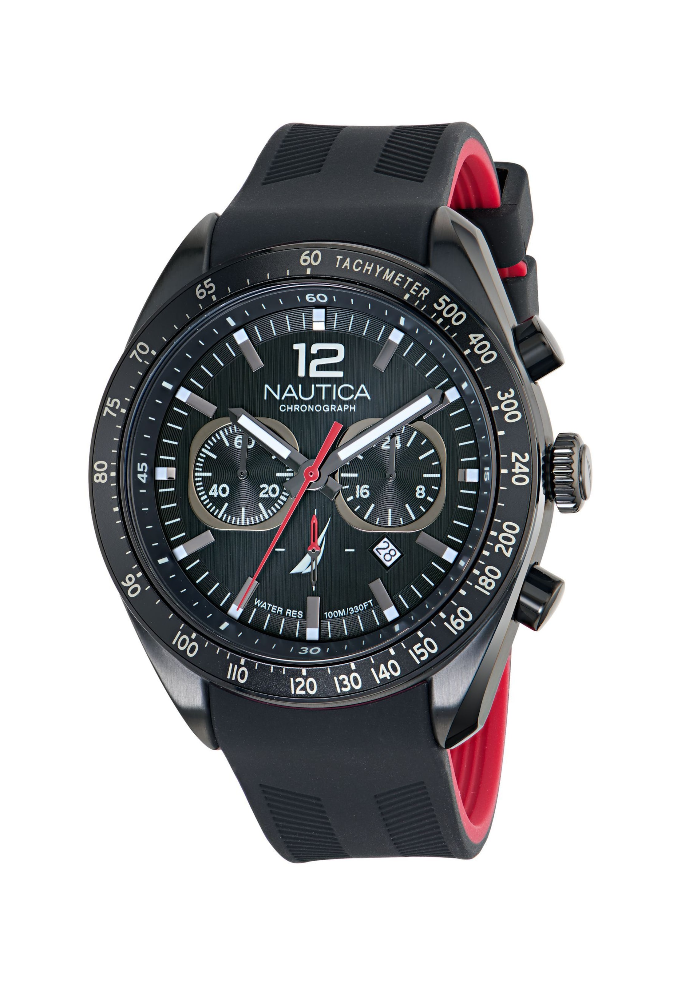 Montre à affichage analogique ' KEDGE ' NAUTICA en noir : devant
