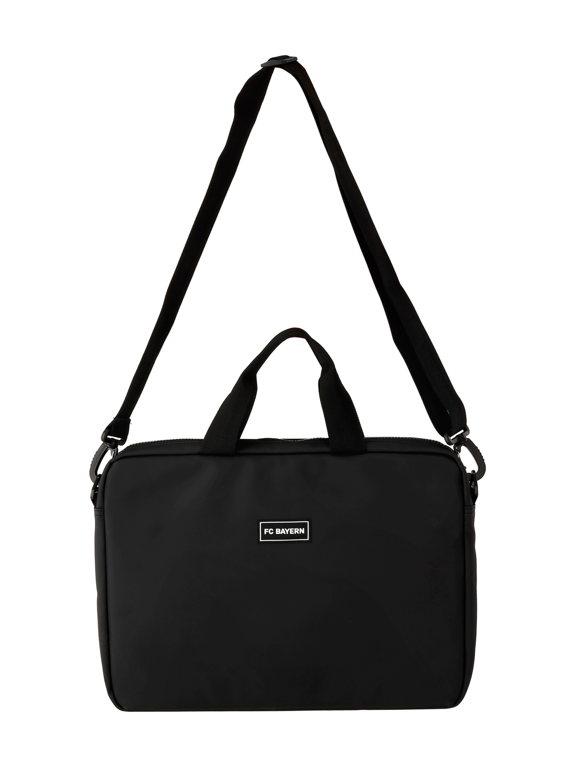 FC BAYERN MÜNCHEN Laptoptasche in Schwarz: Vorderseite