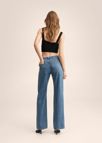 Regular Jeans 'Eloise' de la MANGO pe albastru