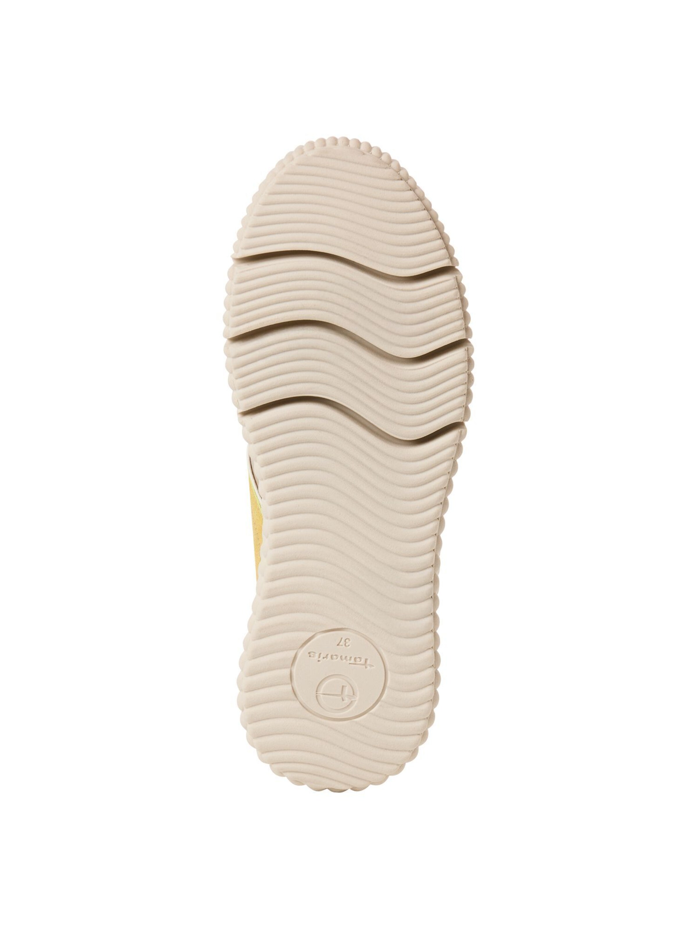 Tamaris Platform trainers in Beige