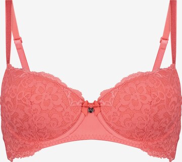 Hunkemöller Balconette Bra in Pink: front