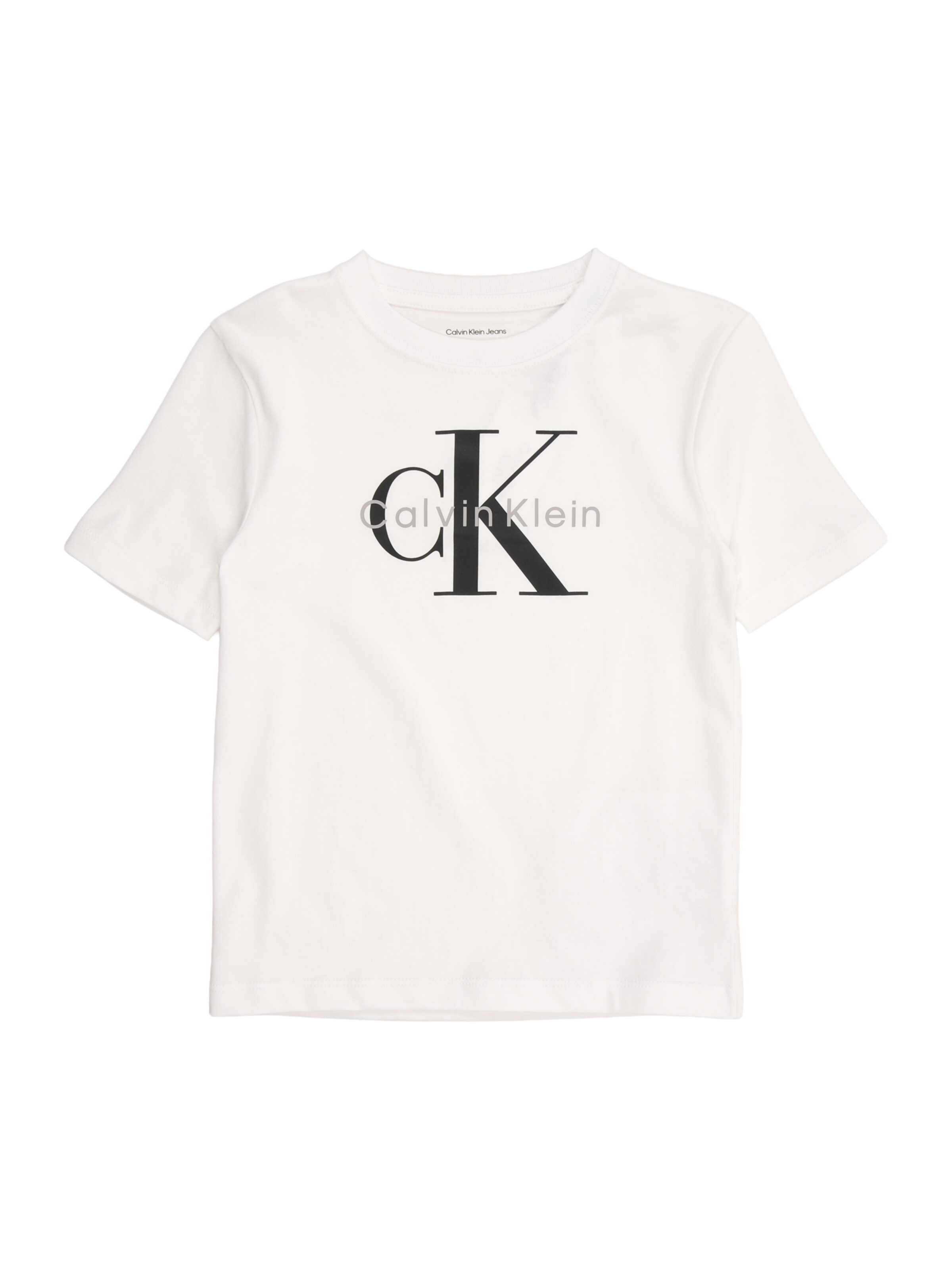 Calvin Klein Jeans T-shirt i vit: framsida