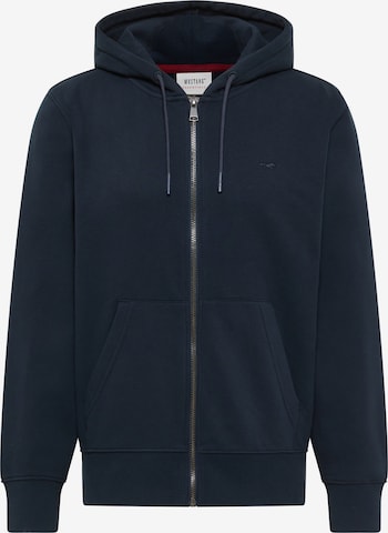 MUSTANG Sweatshirt ' Brighton ' in Blau: Vorderseite