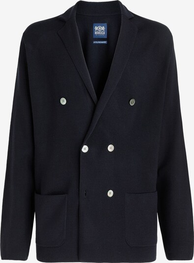 Boggi Milano Gebreid vest in de kleur Navy, Productweergave