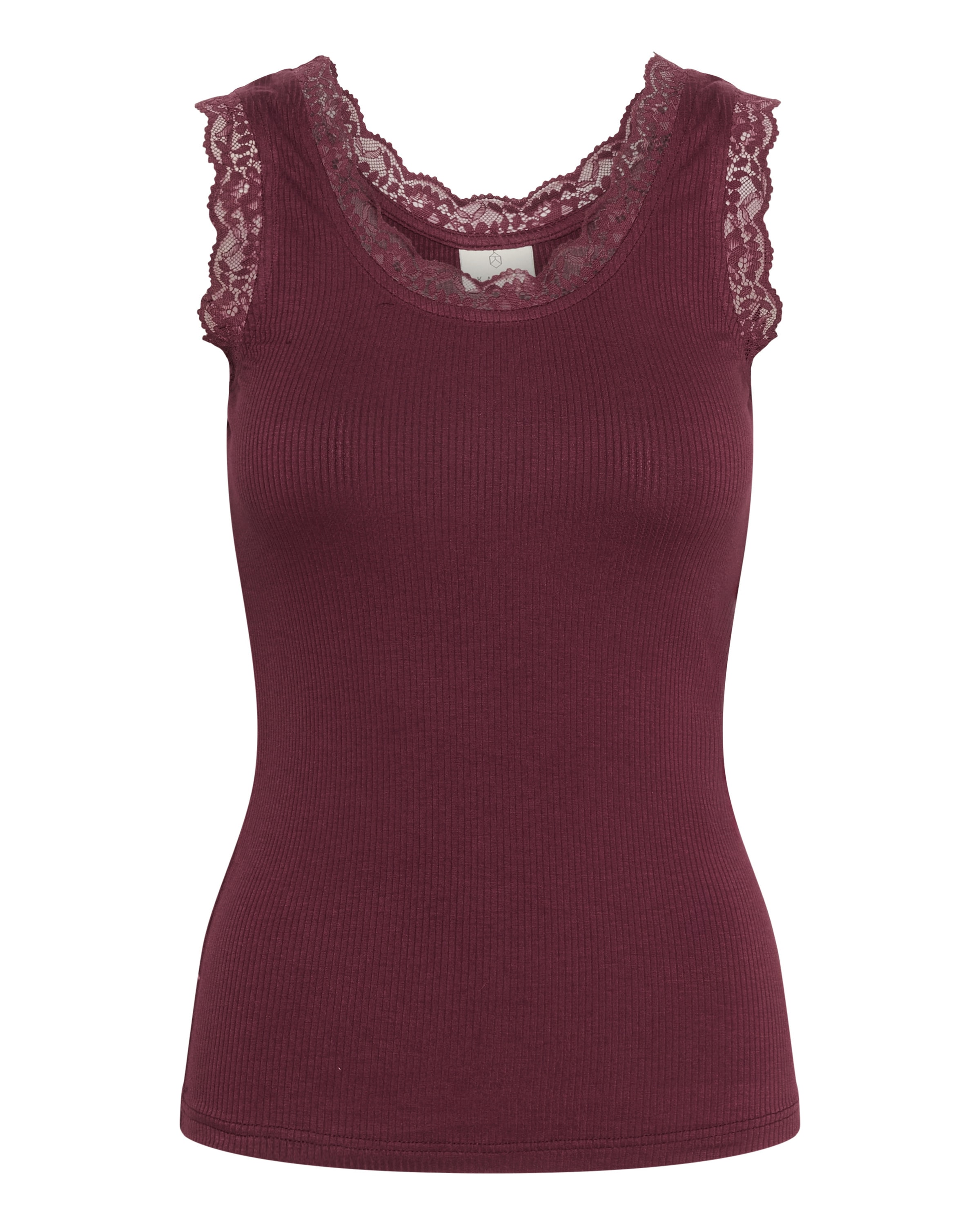 Kaffe Τοπ 'Omi' σε κόκκινο: μπροστά