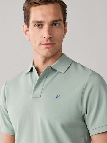 Hackett London Shirt in Groen: voorkant