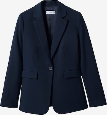 MANGO Blazer 'Boreal' in Blue: front