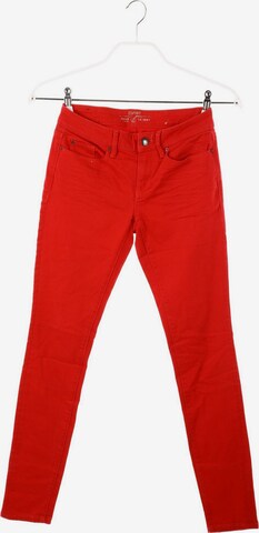 ESPRIT Skinny-Jeans 25 x 32 in Rot: predná strana