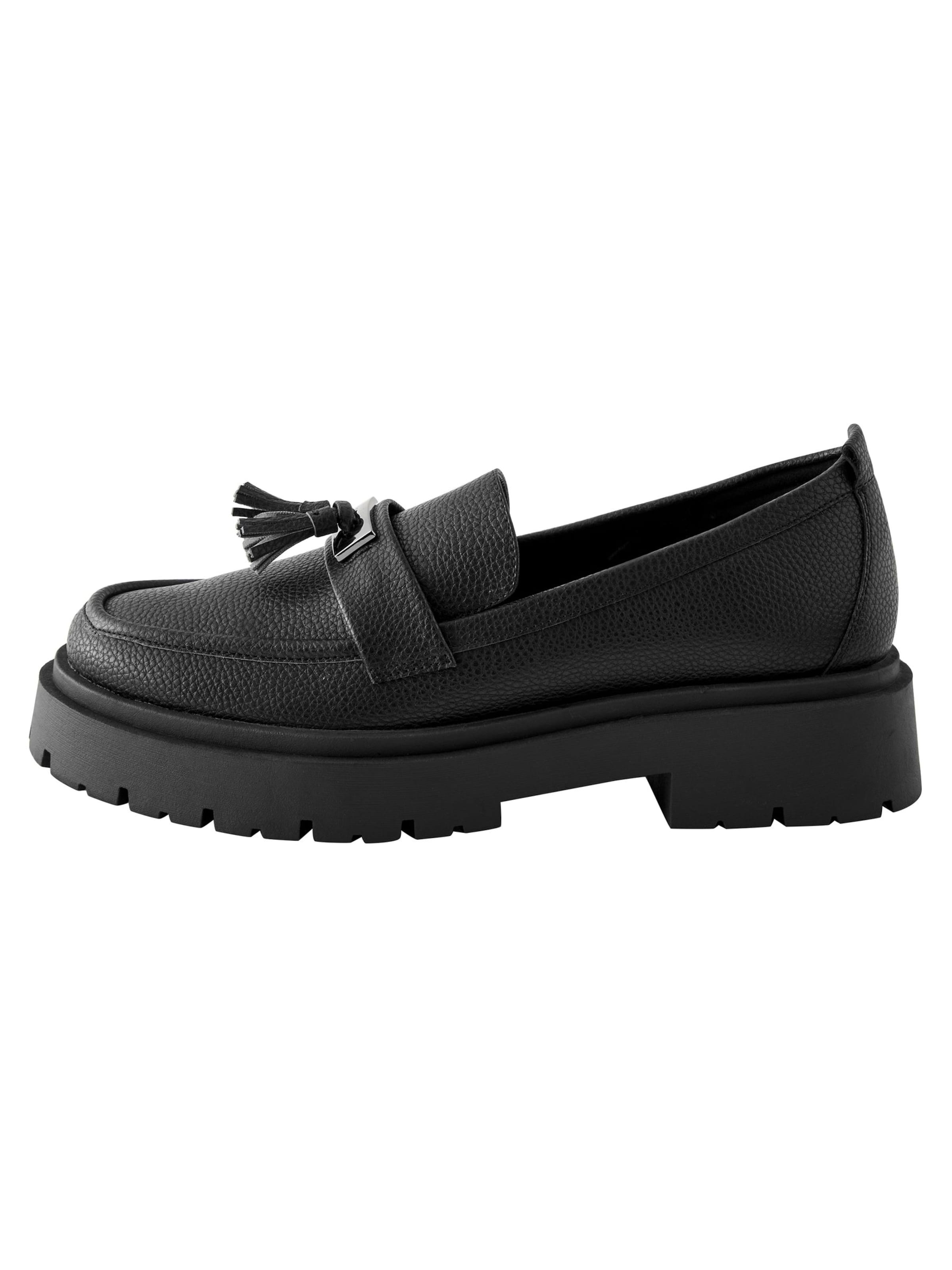 Next Slip-ons 'Forever Comfort' in Black: front