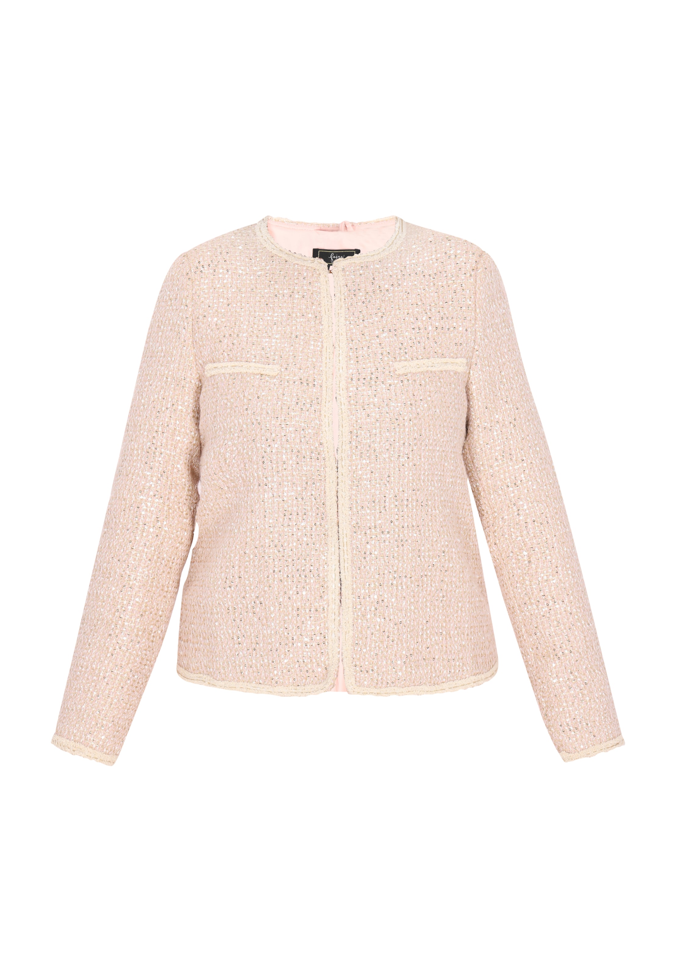 faina Jacke 'Fashion Look' in Beige: Vorderseite