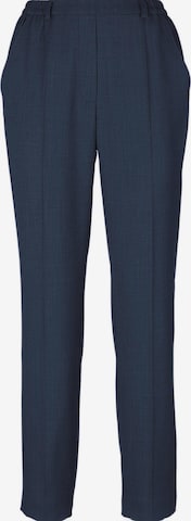 Goldner Trousers with creases 'Martha' in Blue: front