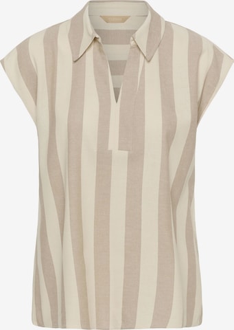 CULTURE Bluse in Beige: Vorderseite