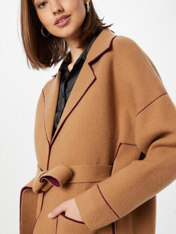 Sonia Rykiel Between-seasons coat in Brown