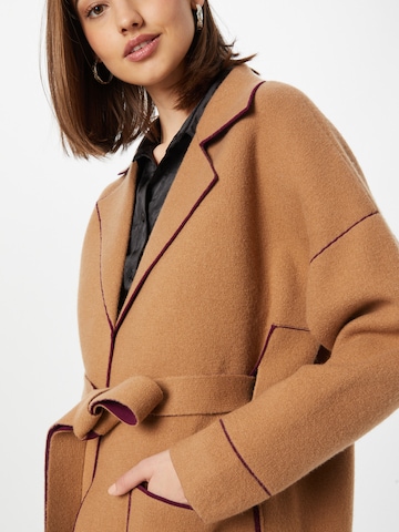 Sonia Rykiel Between-Seasons Coat in Brown