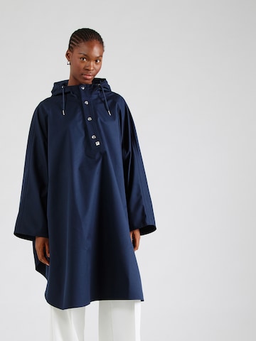 Danefae Functionele mantel 'Danerain' in Blauw: voorkant
